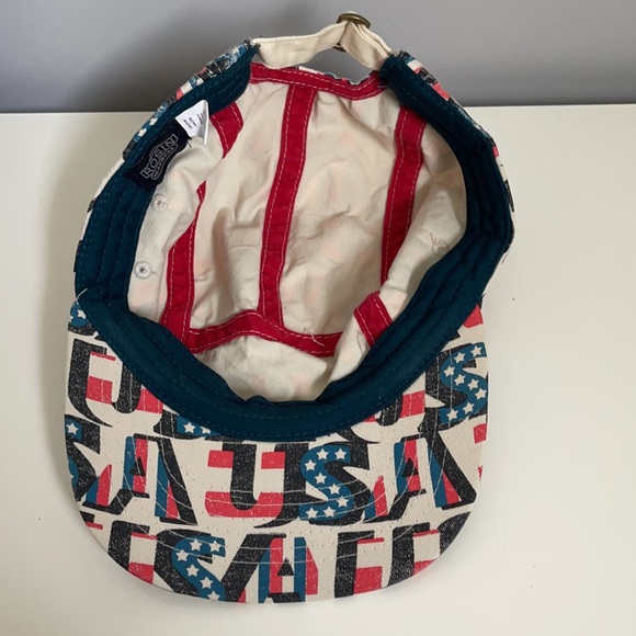 Retro Style USA 5-Panel Adjustable Hat - Picture 5 of 5